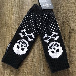 Skeleton arm warmers